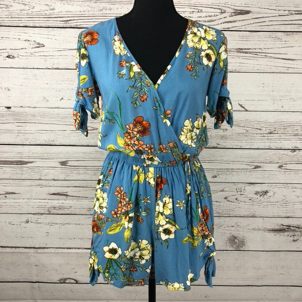 Xhilaration Romper with Ties at Side